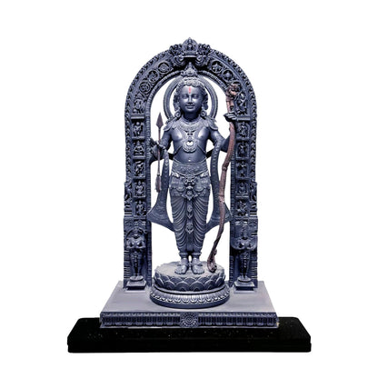 Ram Lalla MDF Cutout – 2D Ayodhya Mandir statue, Ideal for home decor and divine gifts.