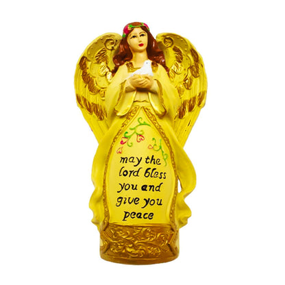 Angel Statue Showpiece for Home Decoration - Yellow