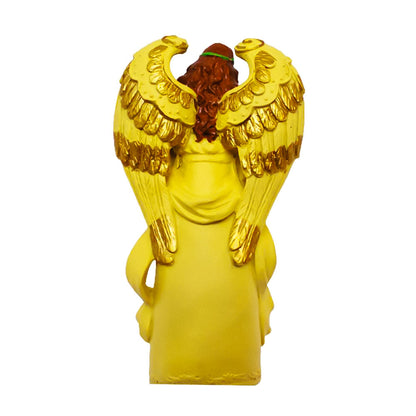 Angel Statue Showpiece for Home Decoration - Yellow