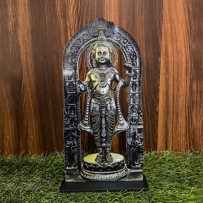 Ram Lalla MDF Cutout – 2D Ayodhya Mandir statue, Ideal for home decor and divine gifts.