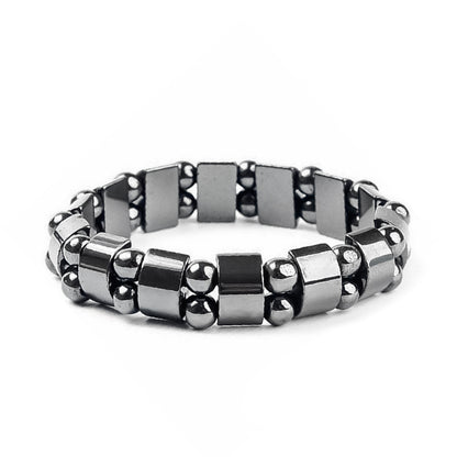 Magnetic Sugar Control Bracelet – Unisex, stylish black stone therapy for health care