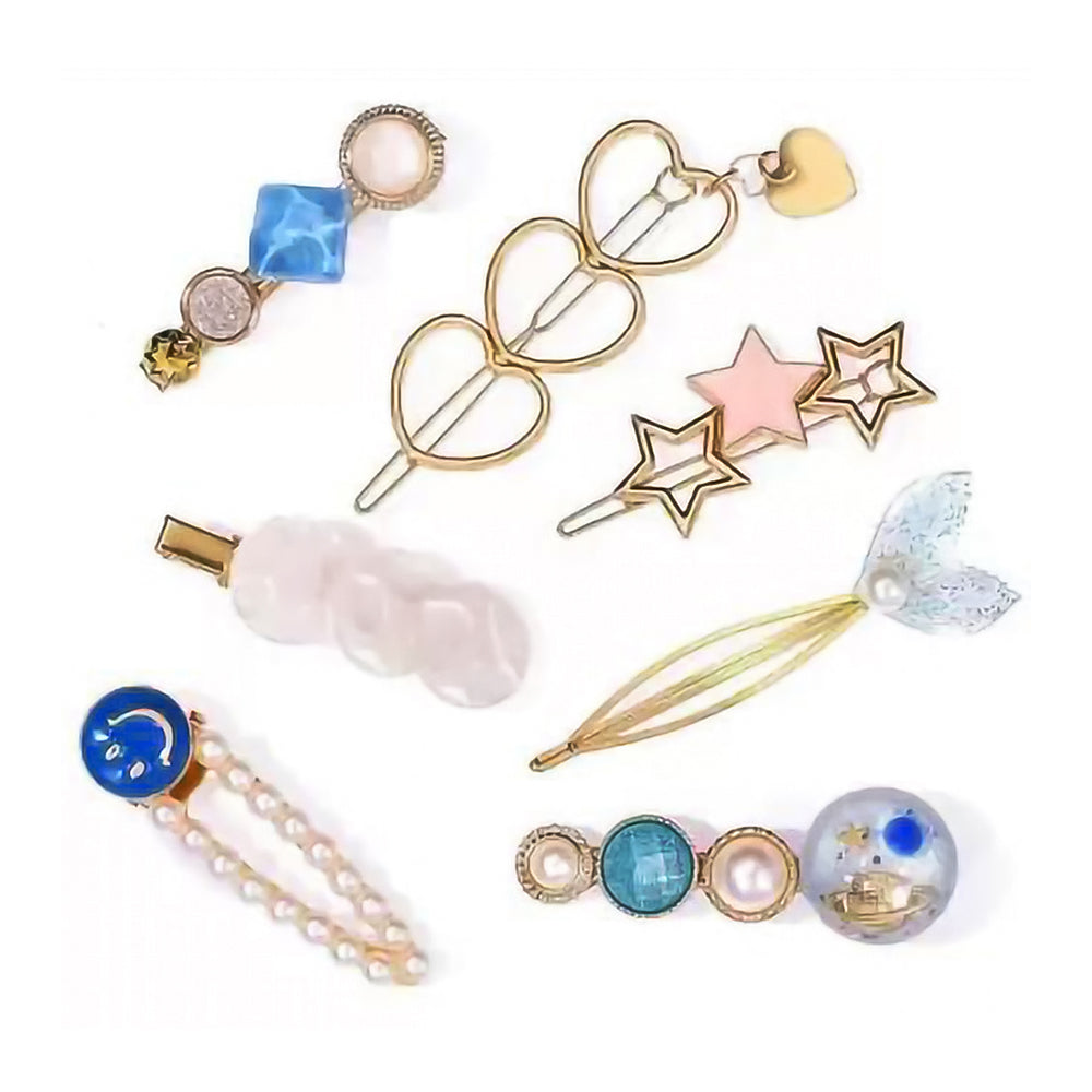 Gracious Pearl Gold Plated Hairclip Jewellery for Women Hair Pin